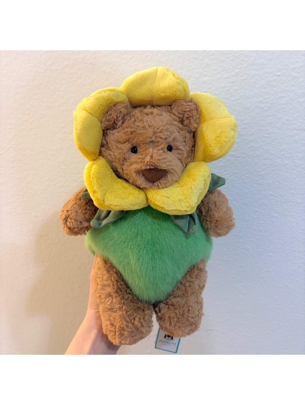 Jellycat Bartholomew Bear Daffodil Outfit - BNWT